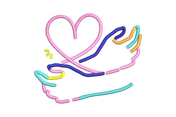 Abstract Heart Line Embroidery: A Designer’s Review