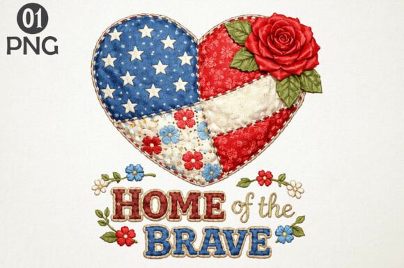 USA Flag Heart Patriotic Embroidery PNG: A Designer’s Real-World Review